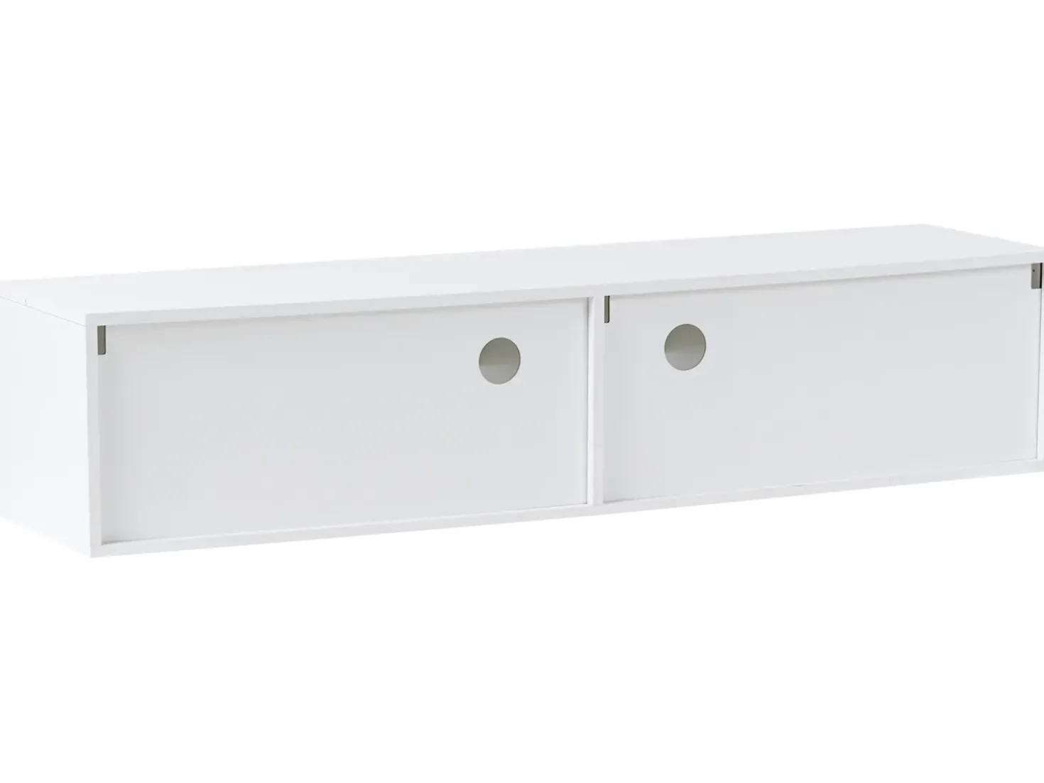 Mobile TV con LED EDMONTON Bianco