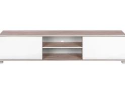Mobile TV LINCOLN Marrone/Bianco