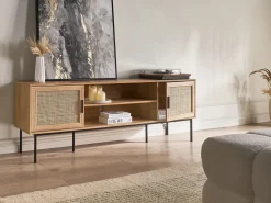 Mobile TV PASCO Rattan Marrone chiaro