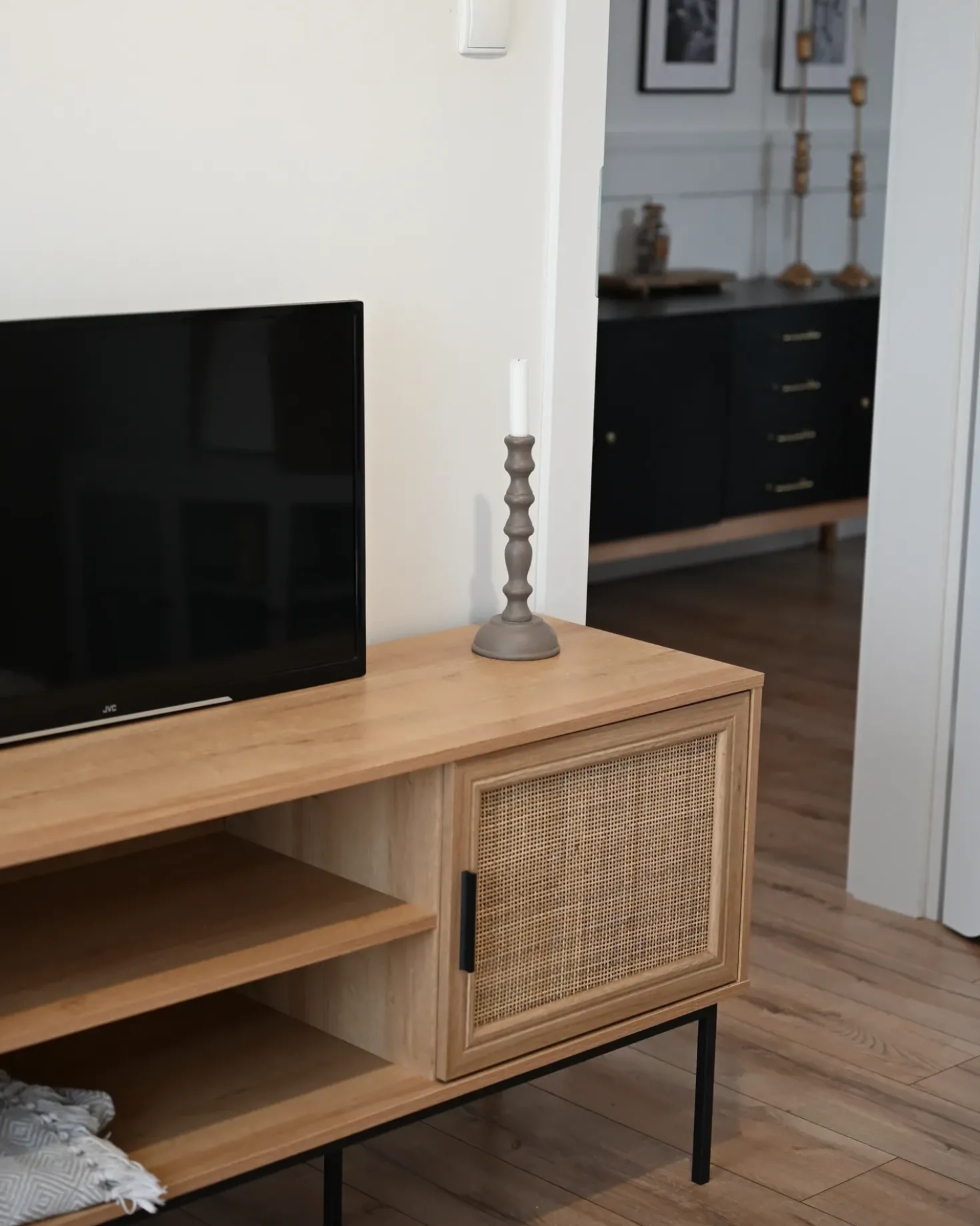 Mobile TV PASCO Rattan Marrone chiaro