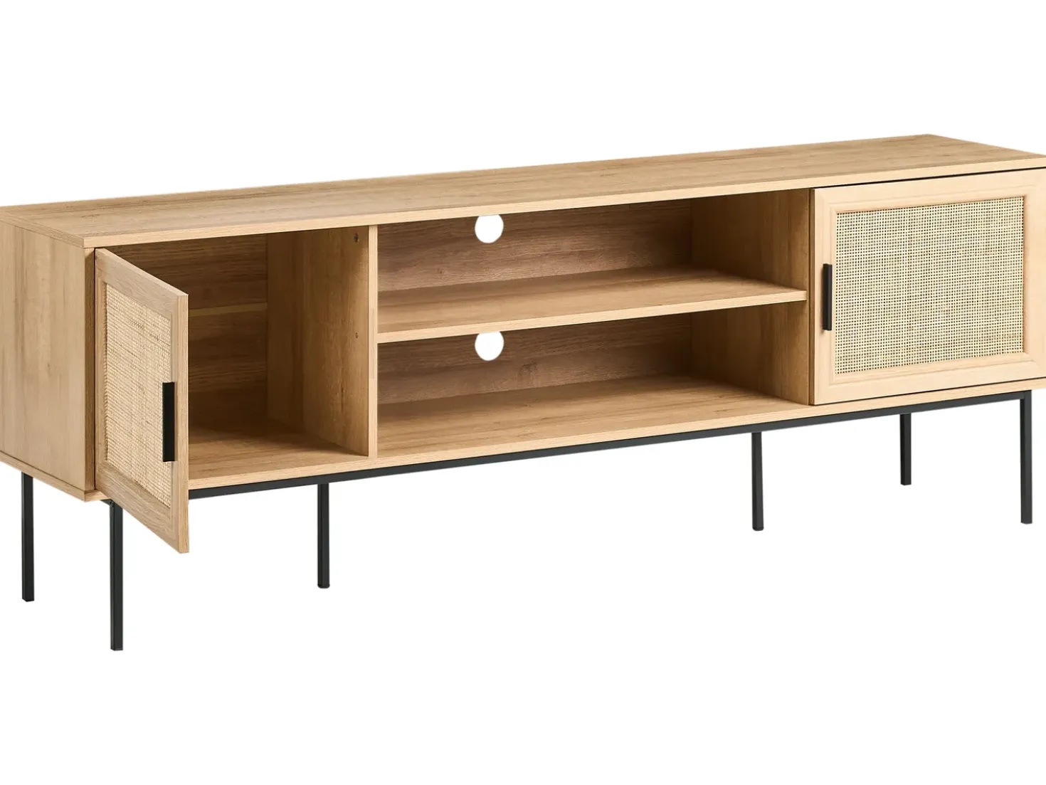 Mobile TV PASCO Rattan Marrone chiaro