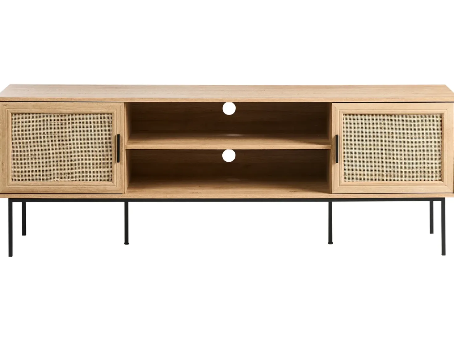 Mobile TV PASCO Rattan Marrone chiaro