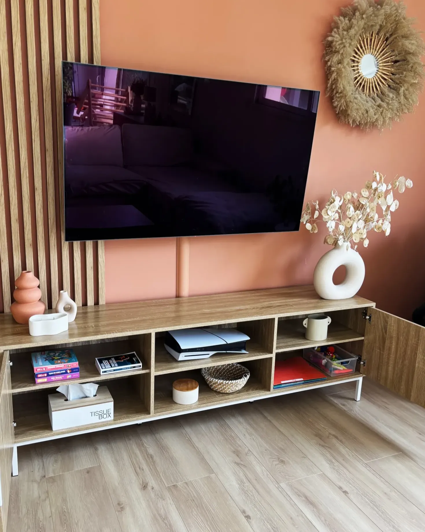 Mobile TV ROYALLA Marrone chiaro