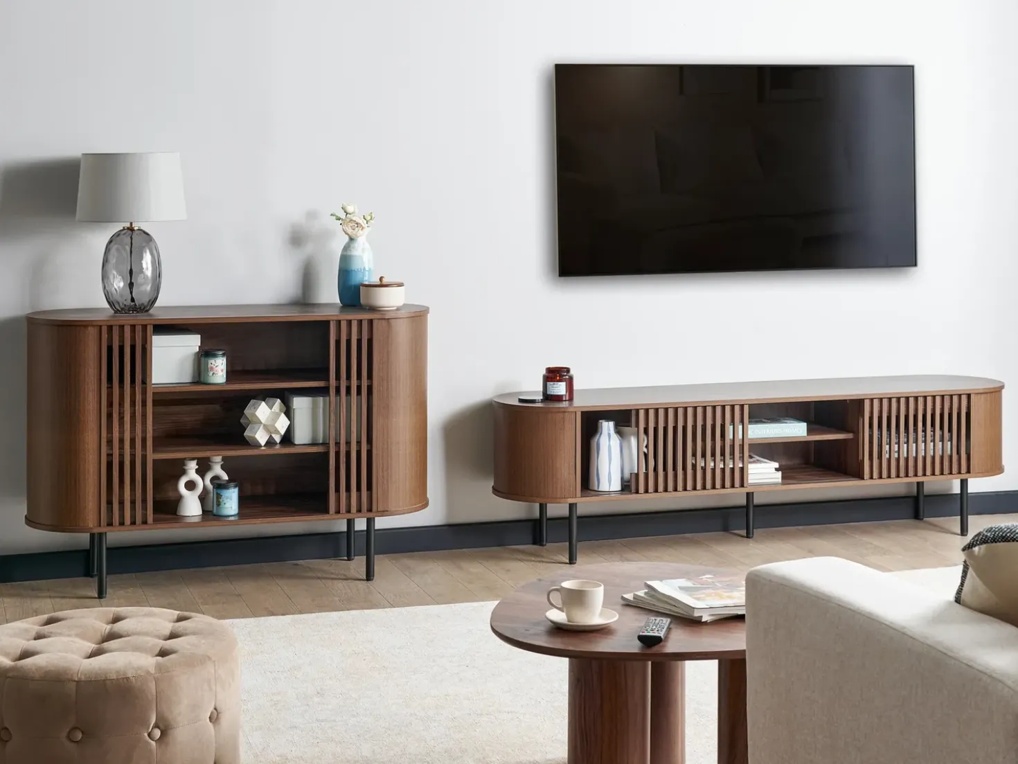 Mobile TV TAROON Marrone scuro