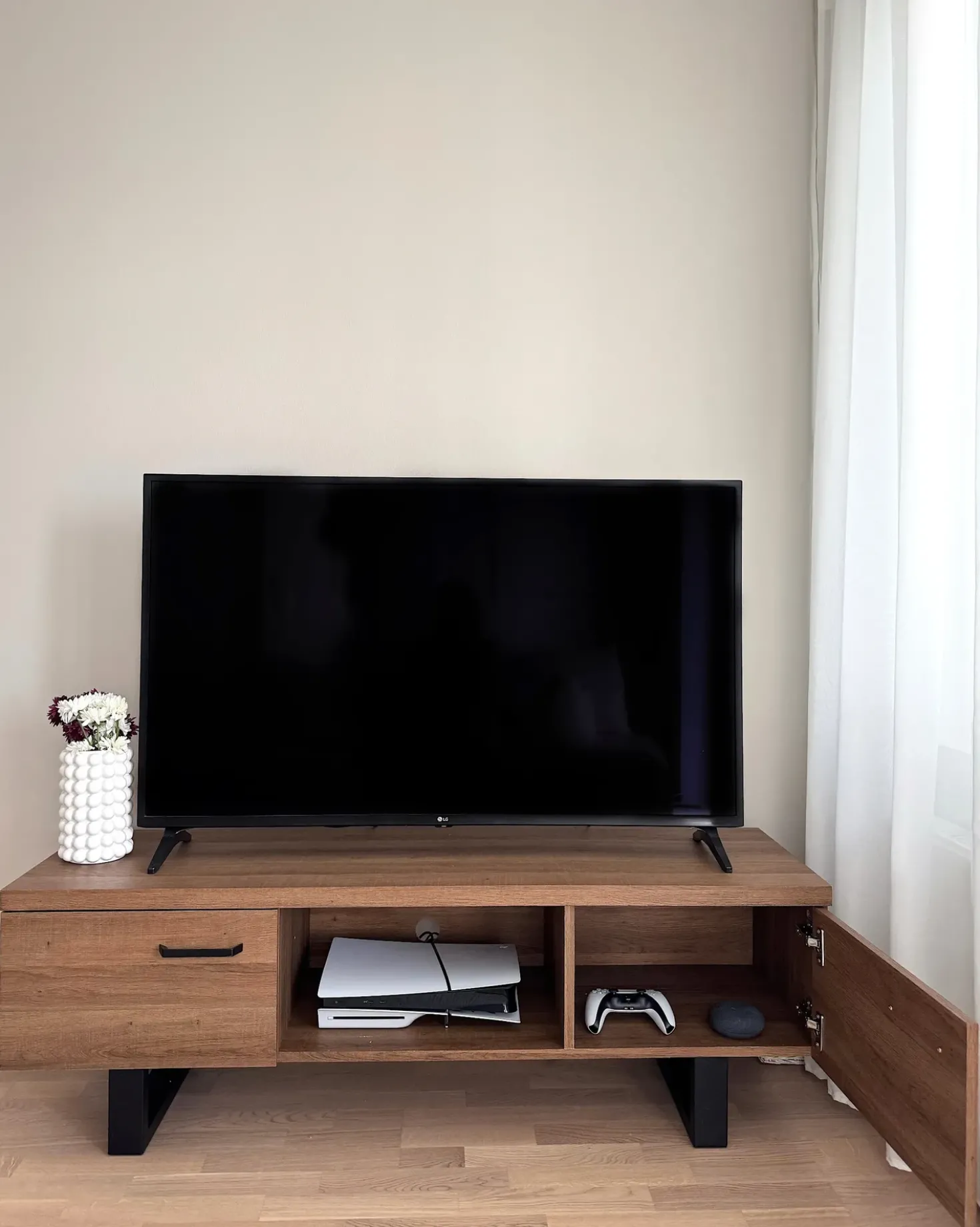Mobile TV TIMBER Marrone scuro