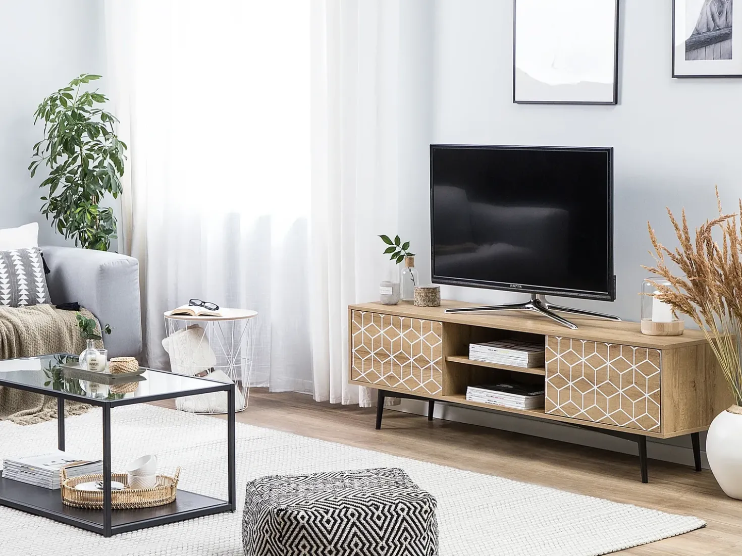 Mobile TV TORVI Marrone chiaro