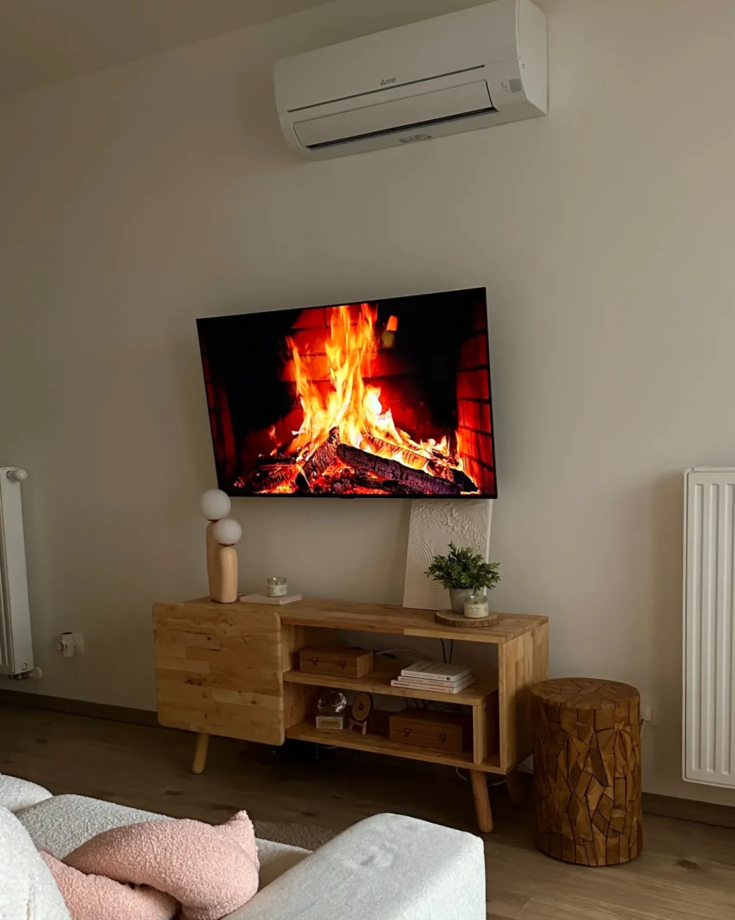 Mobile TV WESTFIELD Legno Marrone chiaro