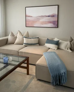 Modulo Angolare APRICA Lino sintetico Beige