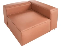 Modulo Angolare BRANDE Tessuto Marrone dorato Simmetrico