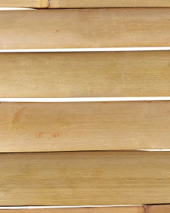 Modulo angolare da giardino CERRETO Bambù Bianco sporco