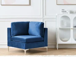 Modulo Angolare EVJA II Velluto Blu marino