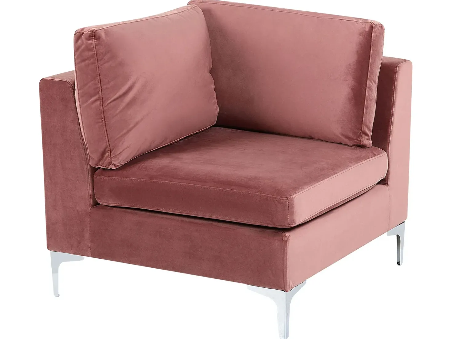 Modulo Angolare EVJA Velluto Rosa