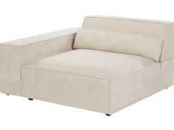 Modulo Angolare HELLNAR Velluto Beige chiaro Lato destro