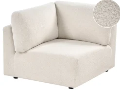 Modulo Angolare KIVVIK Bouclé Bianco sporco