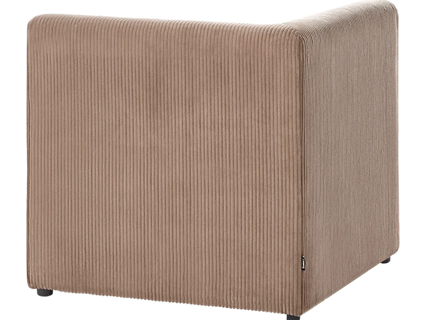 Modulo Angolare LEMVIG Velluto a coste Beige sabbia Lato Sinistro
