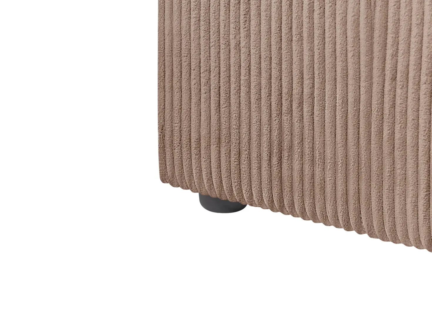 Modulo Angolare LEMVIG Velluto a coste Beige sabbia Lato destro