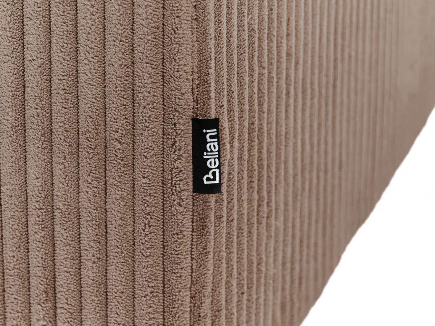 Modulo Angolare LEMVIG Velluto a coste Beige sabbia Lato destro
