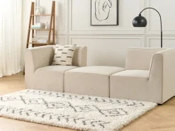Modulo Angolare LEMVIG Velluto a coste Beige chiaro