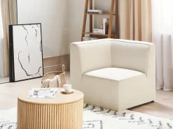 Modulo Angolare LEMVIG Velluto a coste Beige chiaro