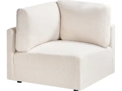 Modulo Angolare MESNALI Bouclé Bianco sporco
