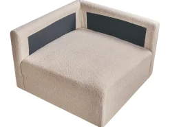 Modulo Angolare MESNALI Bouclé Beige
