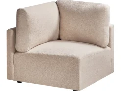 Modulo Angolare MESNALI Bouclé Beige