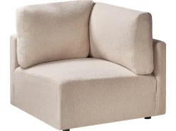 Modulo Angolare MESNALI Bouclé Beige