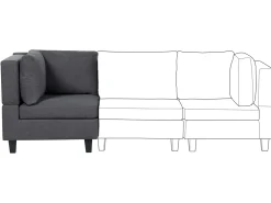 Modulo Angolare UNSTAD Tessuto Grigio scuro