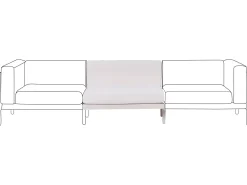 Modulo di estensione per divano da giardino FERRETTI Beige chiaro