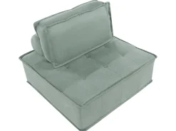 Modulo Poltrona TIBRO Tessuto Verde chiaro