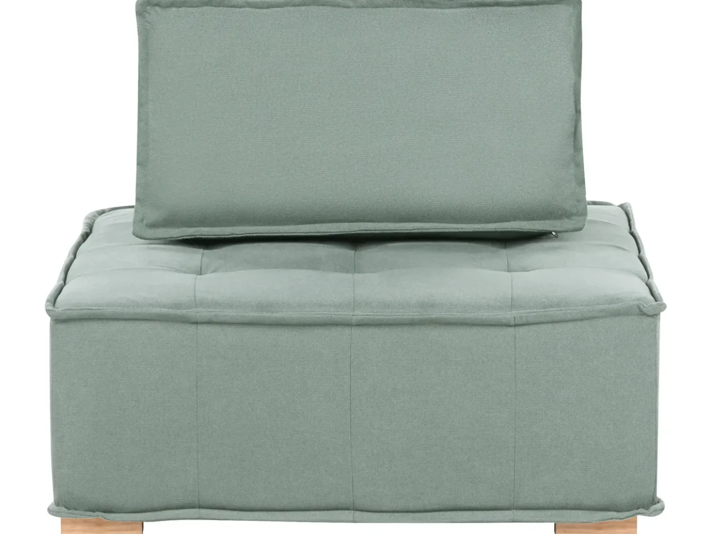 Modulo Poltrona TIBRO Tessuto Verde chiaro