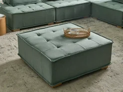 Modulo Poltrona TIBRO Tessuto Verde chiaro