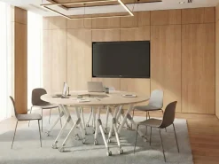Modulo scrivania angolare pieghevole BENDI Marrone chiaro 90 cm 64 cm