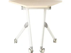 Modulo scrivania angolare pieghevole BENDI Marrone chiaro 90 cm 64 cm