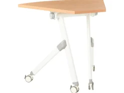 Modulo scrivania angolare pieghevole BENDI Marrone 90 cm 64 cm