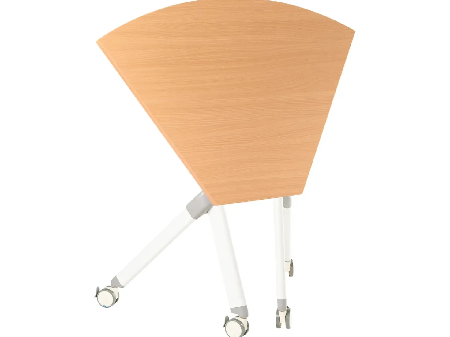 Modulo scrivania angolare pieghevole BENDI Marrone 90 cm 64 cm