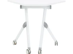 Modulo scrivania angolare pieghevole BENDI Bianco 90 cm 64 cm