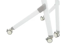Modulo scrivania angolare pieghevole BENDI Bianco 90 cm 64 cm