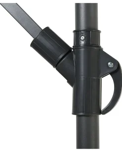 Ombrellone a sbalzo 268 cm CALABRIA II Grigio scuro