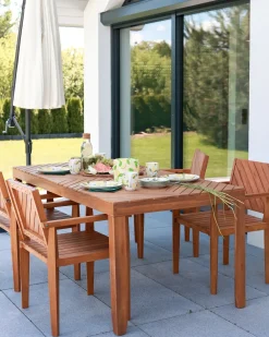 Ombrellone a sbalzo 268 cm CALABRIA II Beige chiaro