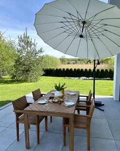Ombrellone a sbalzo 268 cm CALABRIA II Beige chiaro