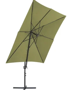 Ombrellone a sbalzo 245 cm MONZA II Verde oliva