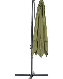 Ombrellone a sbalzo 245 cm MONZA II Verde oliva