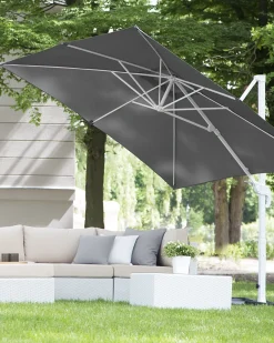 Ombrellone a sbalzo 250 cm MONZA Grigio scuro
