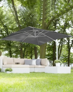 Ombrellone a sbalzo 250 cm MONZA Grigio scuro