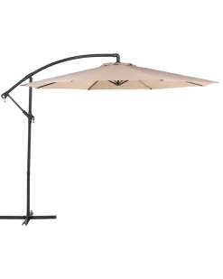 Ombrellone a sbalzo 300 cm RAVENNA Beige sabbia