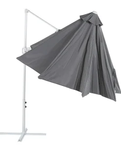 Ombrellone a sbalzo 295 cm SAVONA II Grigio scuro