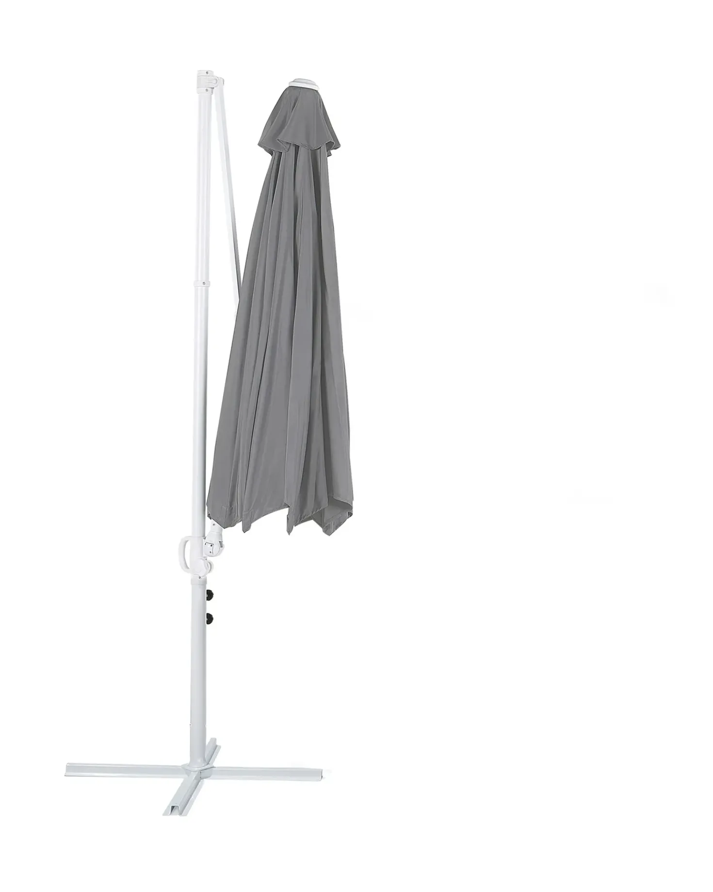 Ombrellone a sbalzo 295 cm SAVONA II Grigio scuro