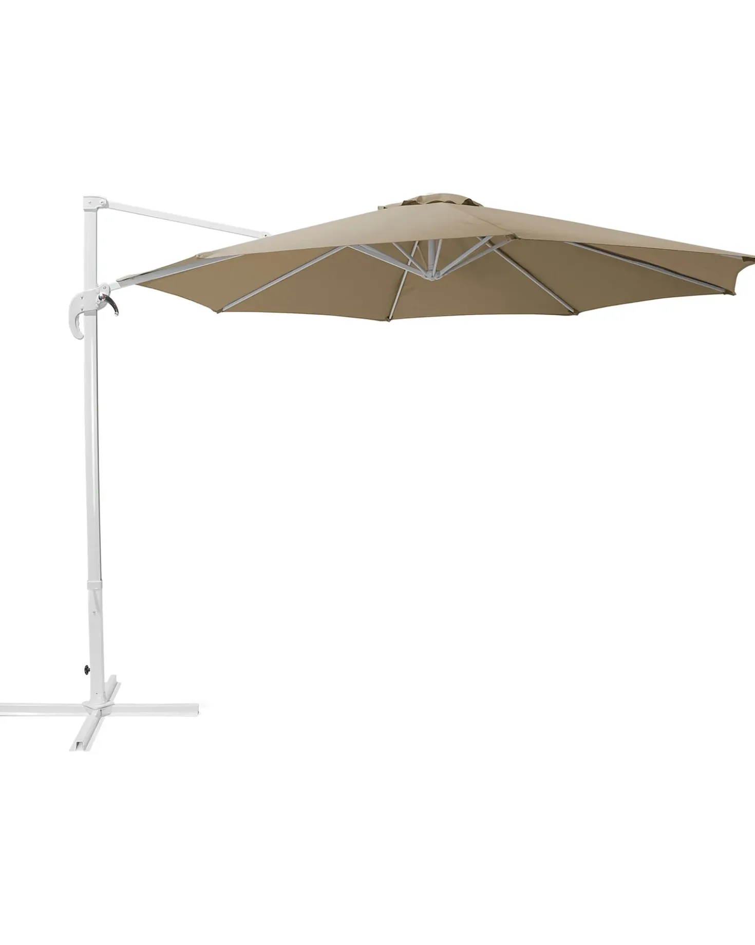 Ombrellone a sbalzo 300 cm SAVONA Beige sabbia Beige