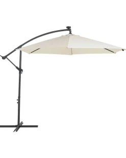Ombrellone a sbalzo LED 285 cm CORVAL Beige